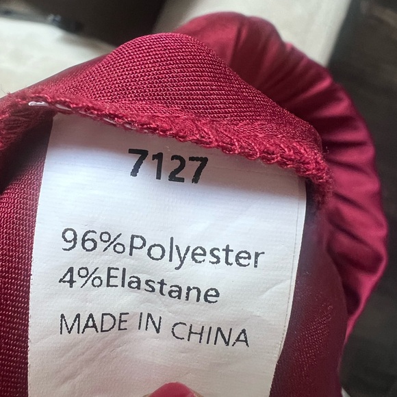 Burgundy Women's Maxi Skirt - Small - Picture 5 of 5